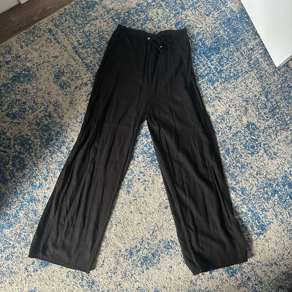 Lulus cover up linen pants